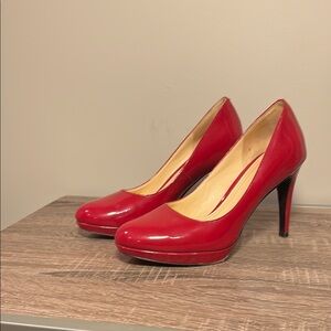 Red High Heel Pumps